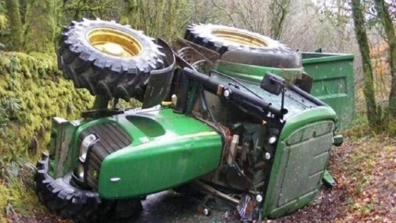 Χανιά: Σοβαρός τραυματισμός 70χρονου που καταπλακώθηκε από το τρακτέρ του