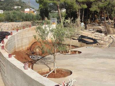 Καλαμάτα: Αγνωστο πότε θα ολοκληρωθεί το Υπαίθριο Πάρκο Ελιάς - Θα χρειαστεί συμπληρωματική σύμβαση