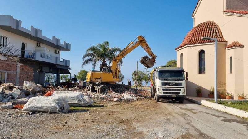 Σημαντική διάνοιξη της οδού Γ. Φτέρη στην Καλαμάτα (βίντεο)