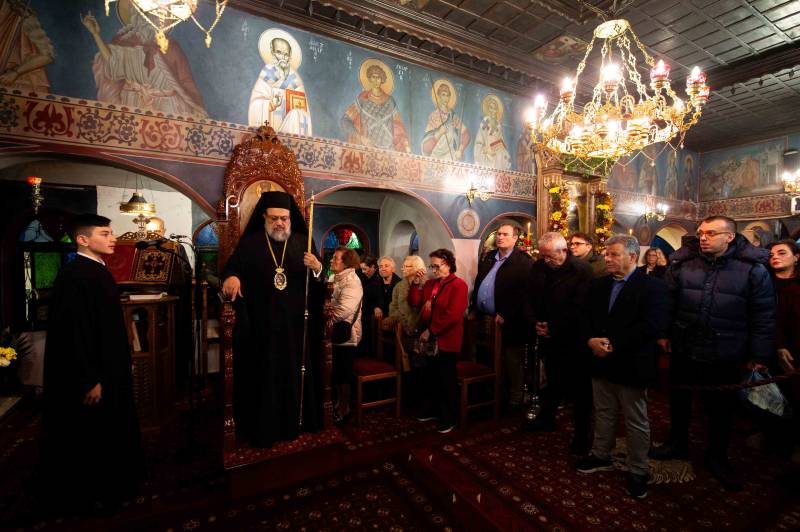 Η εορτή της Αγίας Βαρβάρας στη Μητρόπολη Μεσσηνίας