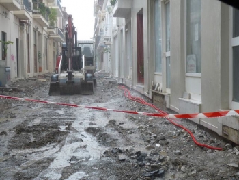 Αποχετεύσεις στο Ιστορικό Κέντρο