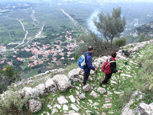 Ο ΕΟΣ Σπάρτης στον Ταΰγετο