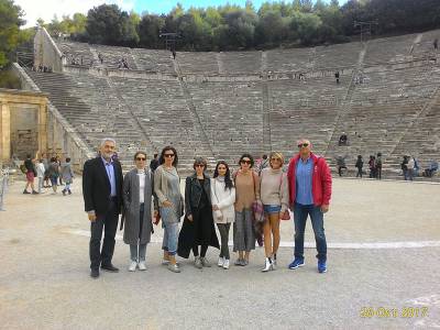 Ρουμάνοι δημοσιογράφοι ξεναγήθηκαν στην Πελοπόννησο