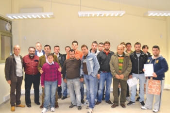 Στις εγκαταστάσεις του Κέντρου "Δήμητρα" στα Φιλιατρά: Απονομή βεβαιώσεων κατάρτισης αγροτών (φωτογραφίες)