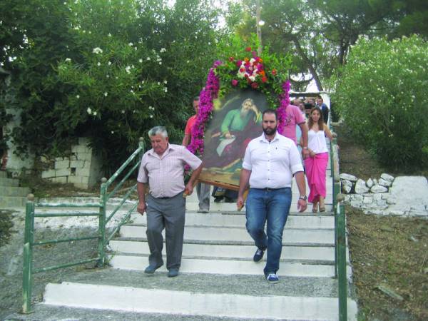 Λιτάνευση της εικόνας του Προφήτη Ηλία