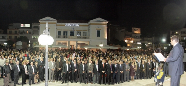 Ομιλία Αργειτάκου στη Σπάρτη: &quot;Ήρθε η ώρα ο Δήμος Σπάρτης να γράψει τη νέα σελίδα του στην ιστορία &quot;