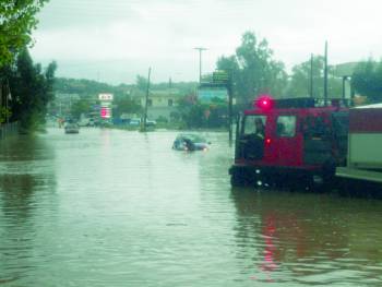 Με την πρώτη νεροποντή... πνιγήκαμε: Προτίμησαν τις αναπλάσεις από τα αντιπλημμυρικά!
