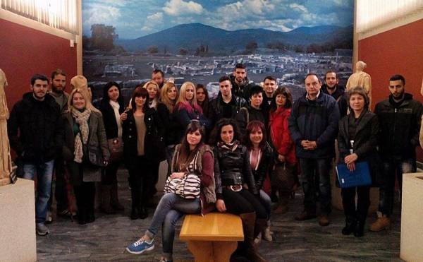 Σπουδαστές ΙΕΚ στην Αρχαία Μεσσήνη