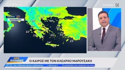 Καιρός 20/11/25: Επιμένει η κακοκαιρία και τις επόμενες ημέρες