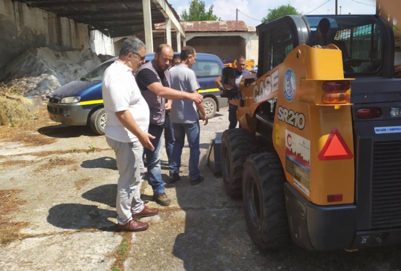 Κώστας Τζιούμης: "Εκσυγχρονίζουμε το στόλο μηχανημάτων του Δήμου Τρίπολης"