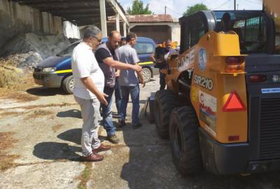 Κώστας Τζιούμης: "Εκσυγχρονίζουμε το στόλο μηχανημάτων του Δήμου Τρίπολης"