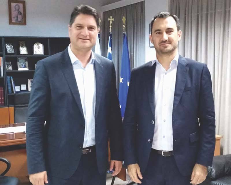 Χαρίτσης με Αθανασόπουλο για έργα Δήμου Μεσσήνης