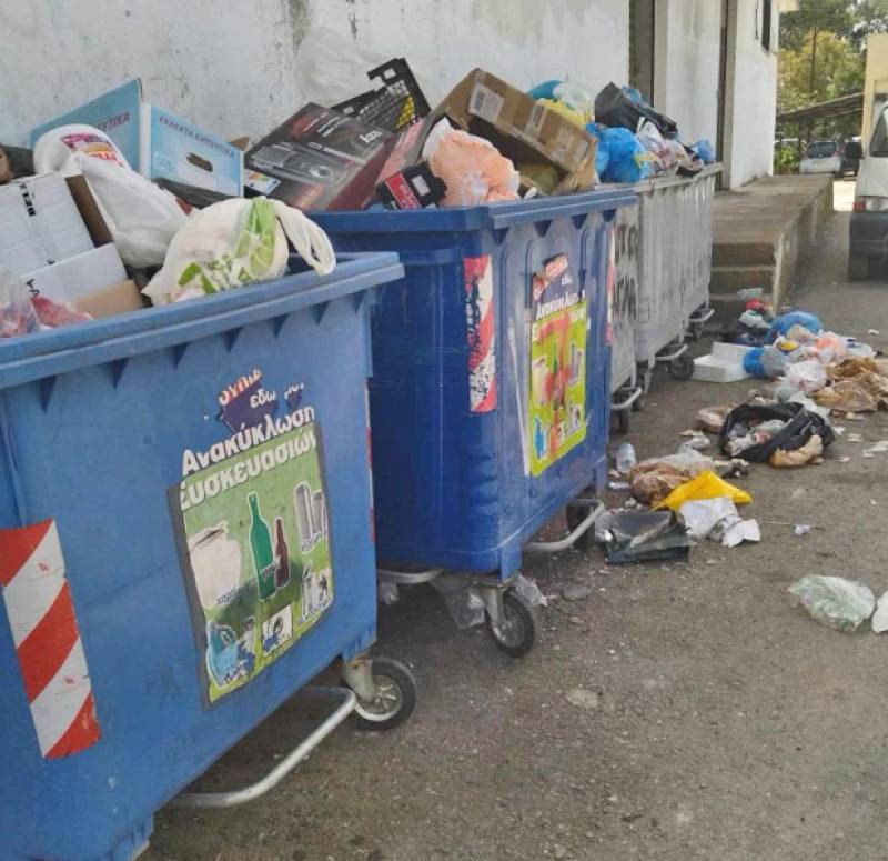 Πιο συχνό άδειασμα των κάδων