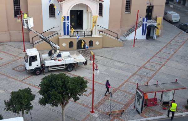 Εργασίες στους Ταξιάρχες