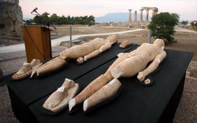 "Πράσινο φως" από το ΚΑΣ για την ανάταξη των δίδυμων Κούρων από την Κλένια Κορινθίας