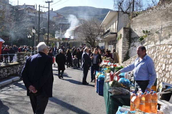 Παζάρι τοπικών προϊόντων στην Αρτεμισία