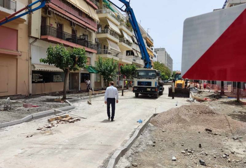 Προχωρούν οι εργασίες ανάπλασης της Ψαρών