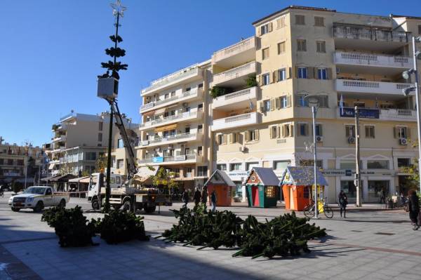 Σε ρυθμούς Χριστουγέννων μπαίνει η Καλαμάτα
