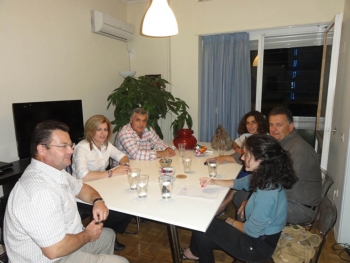 Συνάντηση τριτέκνων Λακωνίας με την Φ. Πατριανάκου