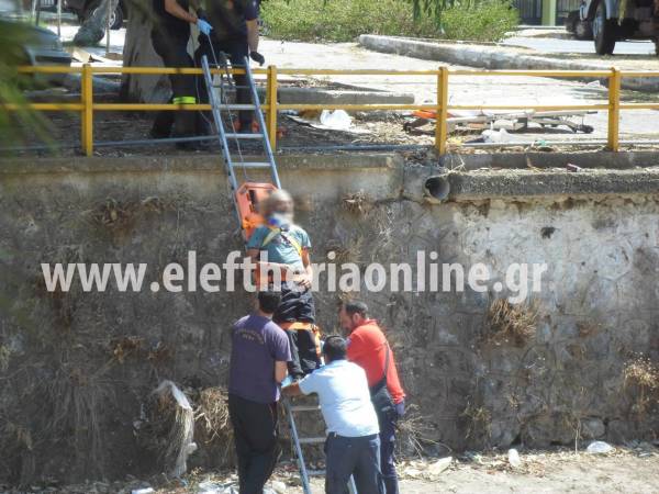 Ανδρας βρέθηκε πεσμένος στην κοίτη του ποταμού Νέδοντα