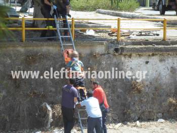 Ανδρας βρέθηκε πεσμένος στην κοίτη του ποταμού Νέδοντα