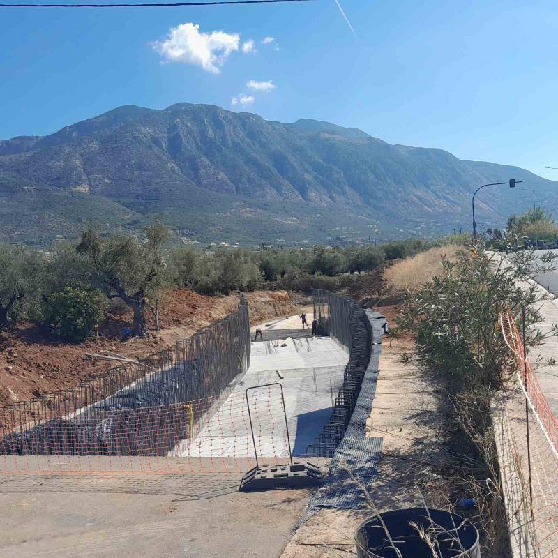 Καλαμάτα: Προχωρά το αντιπλημμυρικό στο Κερεζένια