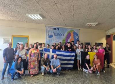 Μαθητές από Βέλγιο και Σουηδία στο 2ο Λύκειο Καλαμάτας