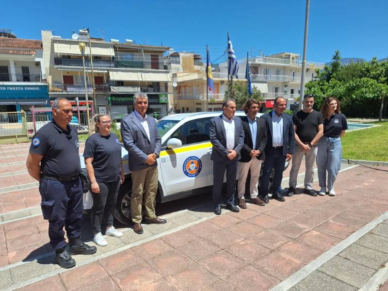 Δωρεά οχήματος στον Δήμο Καλαμάτας