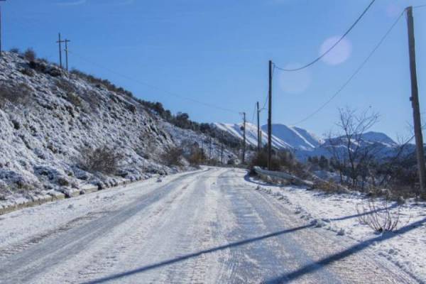 Διακοπή κυκλοφορίας στην ΕΟ Καλαμάτας - Σπάρτης
