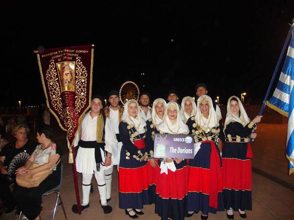 Οι “Δωριείς" χόρεψαν στο Ρίμινι της Ιταλίας