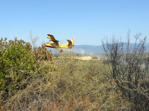 Πυρκαγιές στην Ανατολική Μάνη