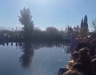 Με λαμπρότητα ο εορτασμός των Θεοφανίων στο "Διβάρι" Πολίχνης (Βίντεο)