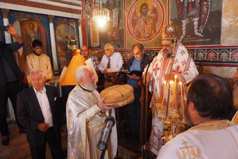 Ο Μητροπολίτης Μεσσηνίας στο Ρωμύρι Πυλίας