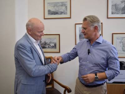 Συνάντηση Πτωχού με τον Γερμανό πρέσβη για προβολή επενδυτικών ευκαιριών