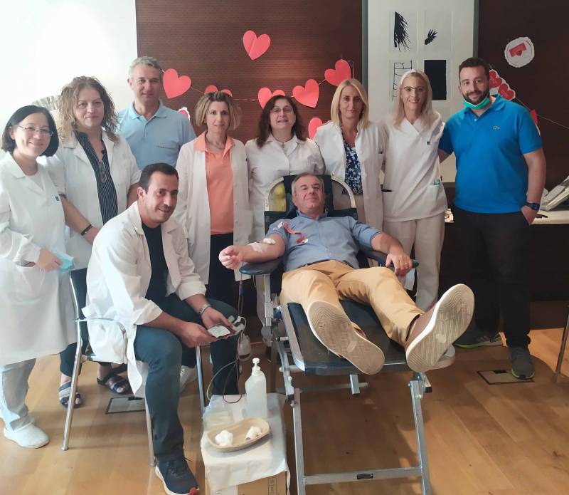 Εθελοντική αιμοδοσία στην Costa Navarino