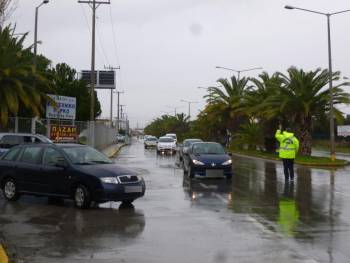 Τροχαίο με σοβαρό τραυματισμό ποδηλάτη στη Νέα Είσοδο Καλαμάτας