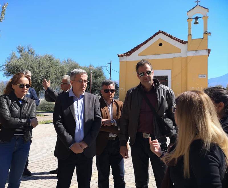 Επίσκεψη Μάκαρη στη Ράχη