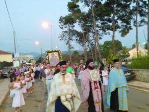 Τα Φιλιατρά γιόρτασαν την Παναγιά της Βλαχέρνας