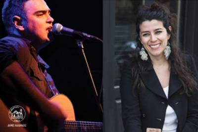 Μαρία Κηλαηδόνη και Δημήτρης Βεριώνης στο λιμάνι Καλαμάτας