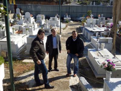 Νίκας: Συκοφαντική η καταγγελία για το νεκροταφείο του Ασπροχώματος (φωτογραφίες)