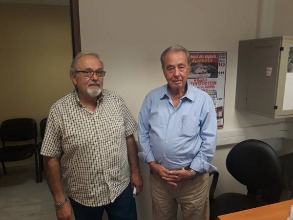 Μεσσήνιοι στην πανελλαδική συγκέντρωση διαμαρτυρίας συνταξιούχων (βίντεο)