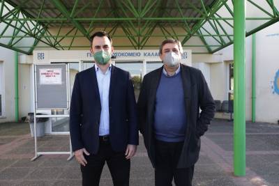 Ξανθός - Χαρίτσης στο Νοσοκομείο Καλαμάτας: "Συνολική αναδιοργάνωση στο Σύστημα και τη χωροταξία των δομών υγείας” (βίντεο)