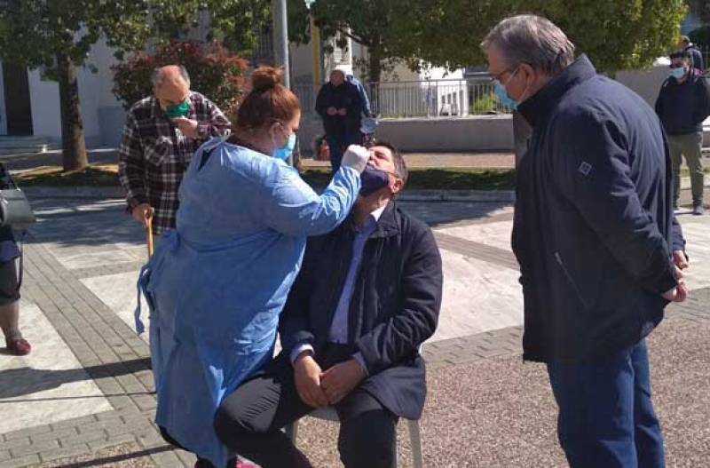 Μεσσηνία: 4 θετικά στα 178 τεστ στην πλατεία της Μεσσήνης