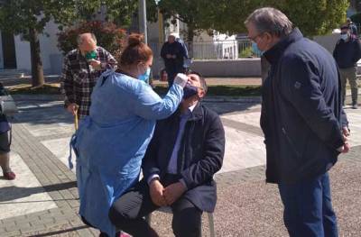 Μεσσηνία: 4 θετικά στα 178 τεστ στην πλατεία της Μεσσήνης