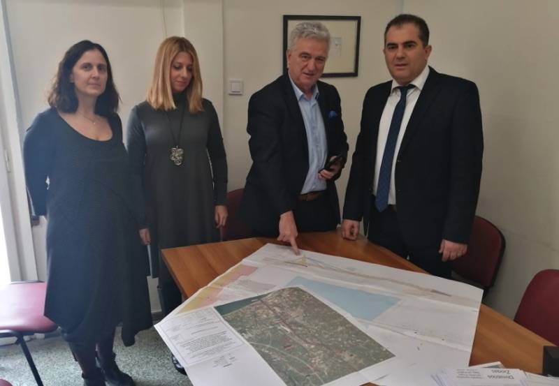 Συναντήσεις Βασιλόπουλου για την αντιπλημμυρική προστασία του Αεροδρομίου Καλαμάτας