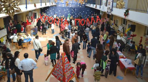 Χριστουγεννιάτικη γιορτή στον παιδικό σταθμό Μπουγά