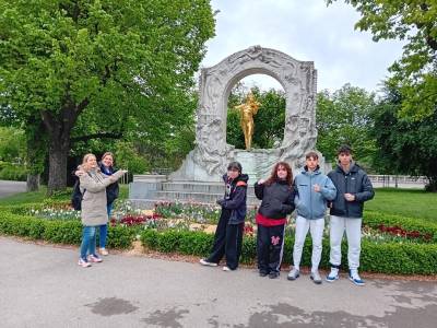 Μαθητές του 2ου Γυμνασίου Καλαμάτας στη Βιέννη