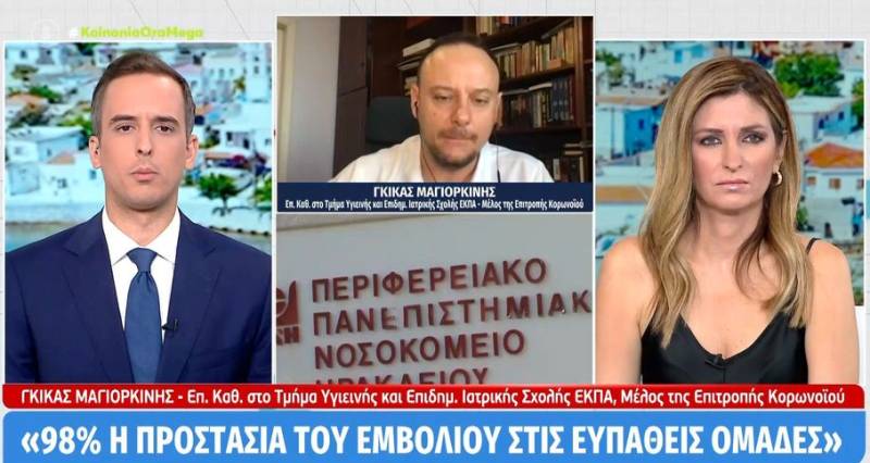 Ο Γκίκας Μαγιορκίνης για την πανδημία του κορονοϊού και τις επαναλοιμώξεις (βίντεο)