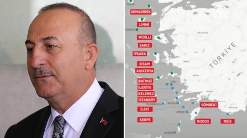 Τσαβούσογλου: Θα θέσουμε θέμα κυριαρχίας στα νησιά του ανατολικού Αιγαίου αν δεν αποστρατιωτικοποιηθούν