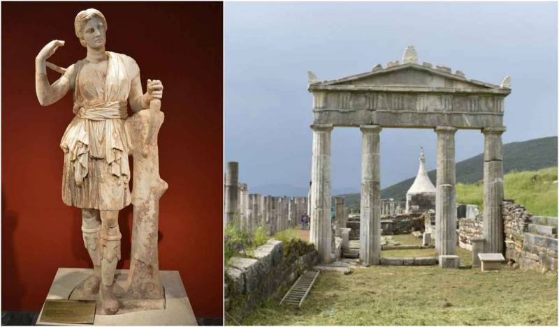Το άγαλμα της Αρτέμιδος από την Αρχαία Μεσσήνη στην Ινδιανάπολη των ΗΠΑ